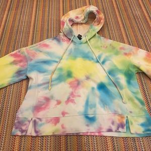 forever 21 tie die hoodie